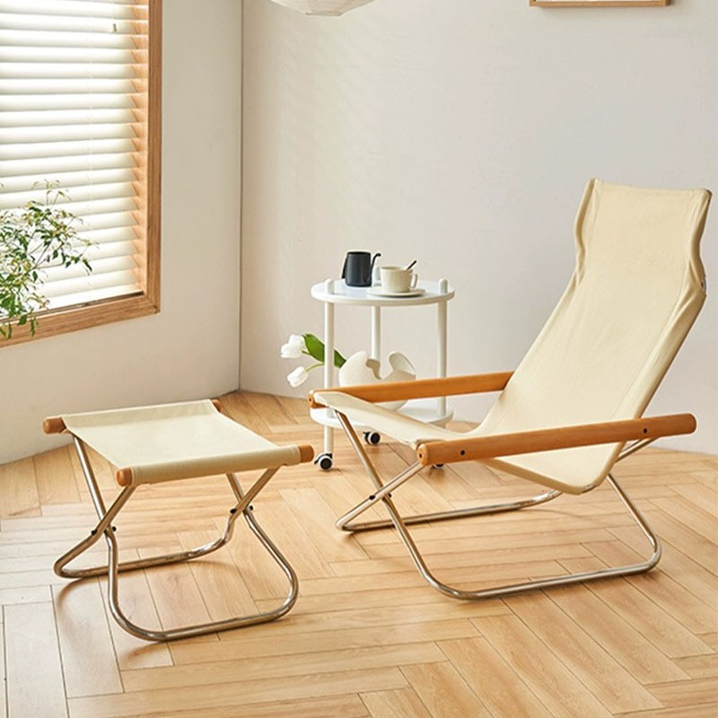 Outdoor Furniture Japanese Style - أريكة قماش قابلة للطي بسيطة للمنزل