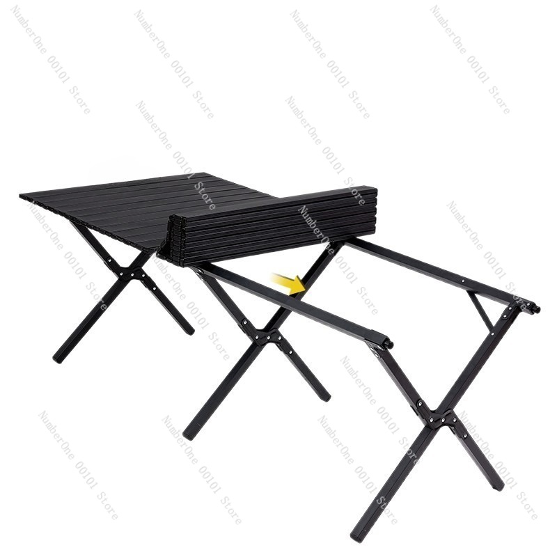 Folding Picnic Table - طاولة وكراسي تخييم قابلة للطي للاستخدام