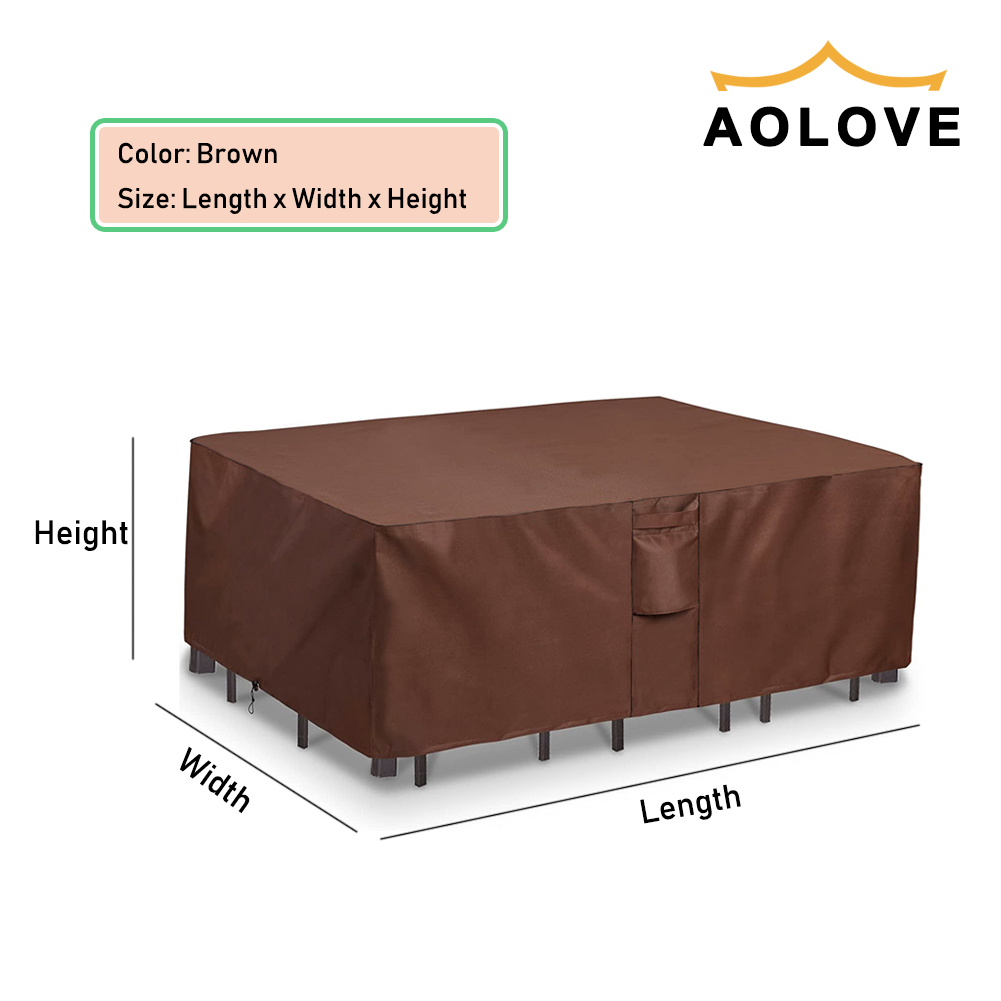 البني 420D الثقيلة في الهواء ا - مراجعة Outdoor Furniture Protector وسعره