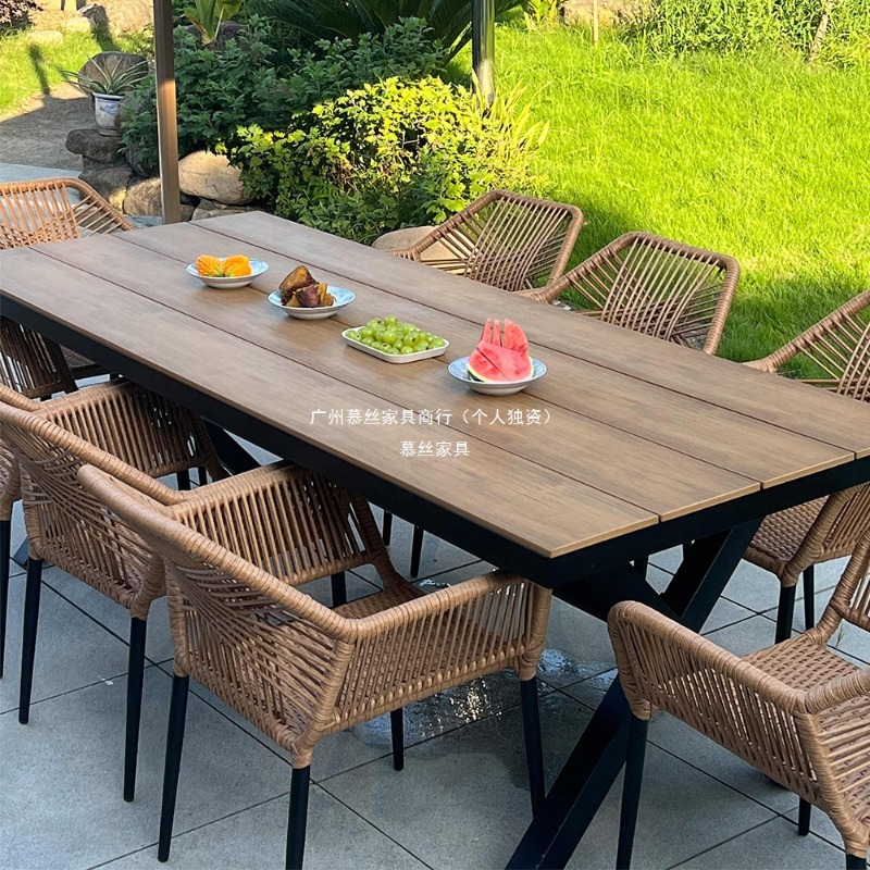 طقم طاولة وكراسي خارجية من الر - مراجعة Outdoor Furniture Umbrella وسعره