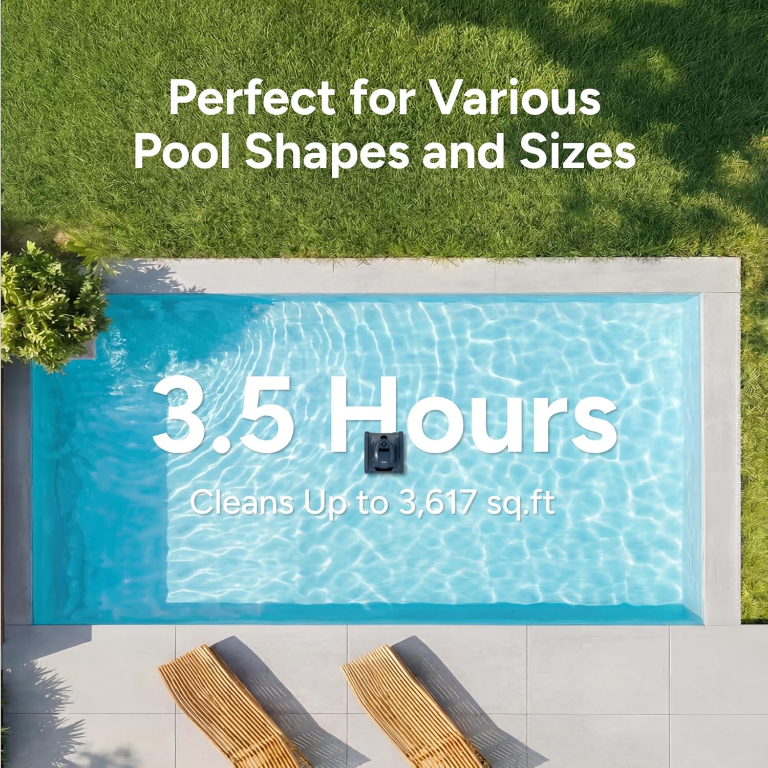 منظف حمامات سباحة روبوتي من سل - مراجعة Outdoor Furniture In وسعره
