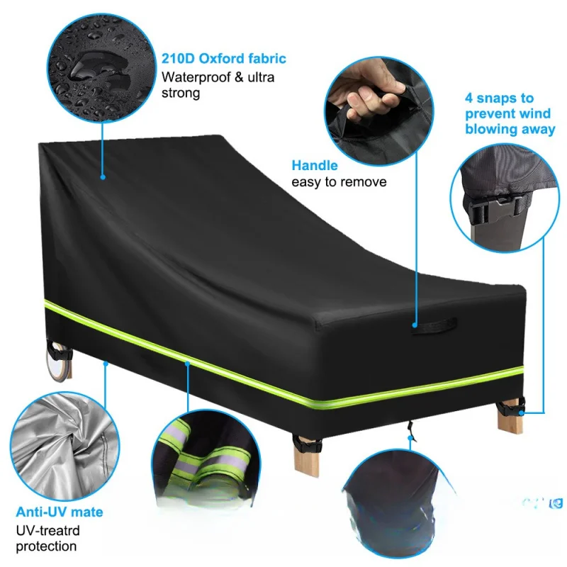 1 قطعة 420D أكسفورد غطاء مقعد  - مراجعة Outdoor Furniture Protector وسعره
