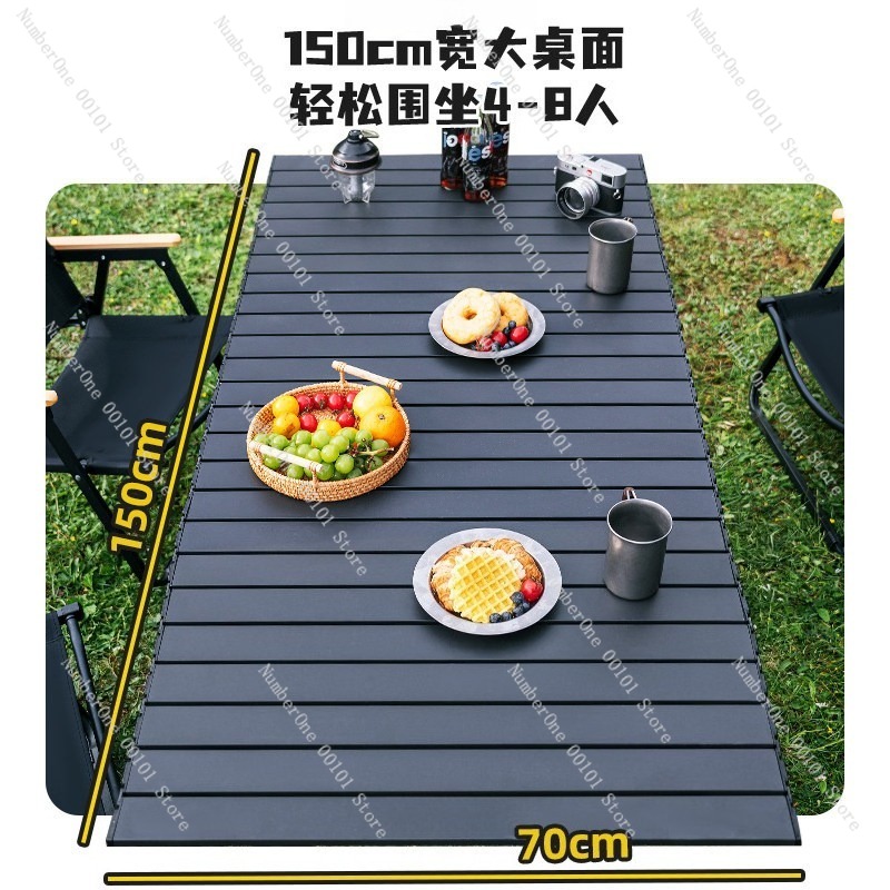 طاولة وكراسي تخييم قابلة للطي  - مراجعة Folding Picnic Table وسعره