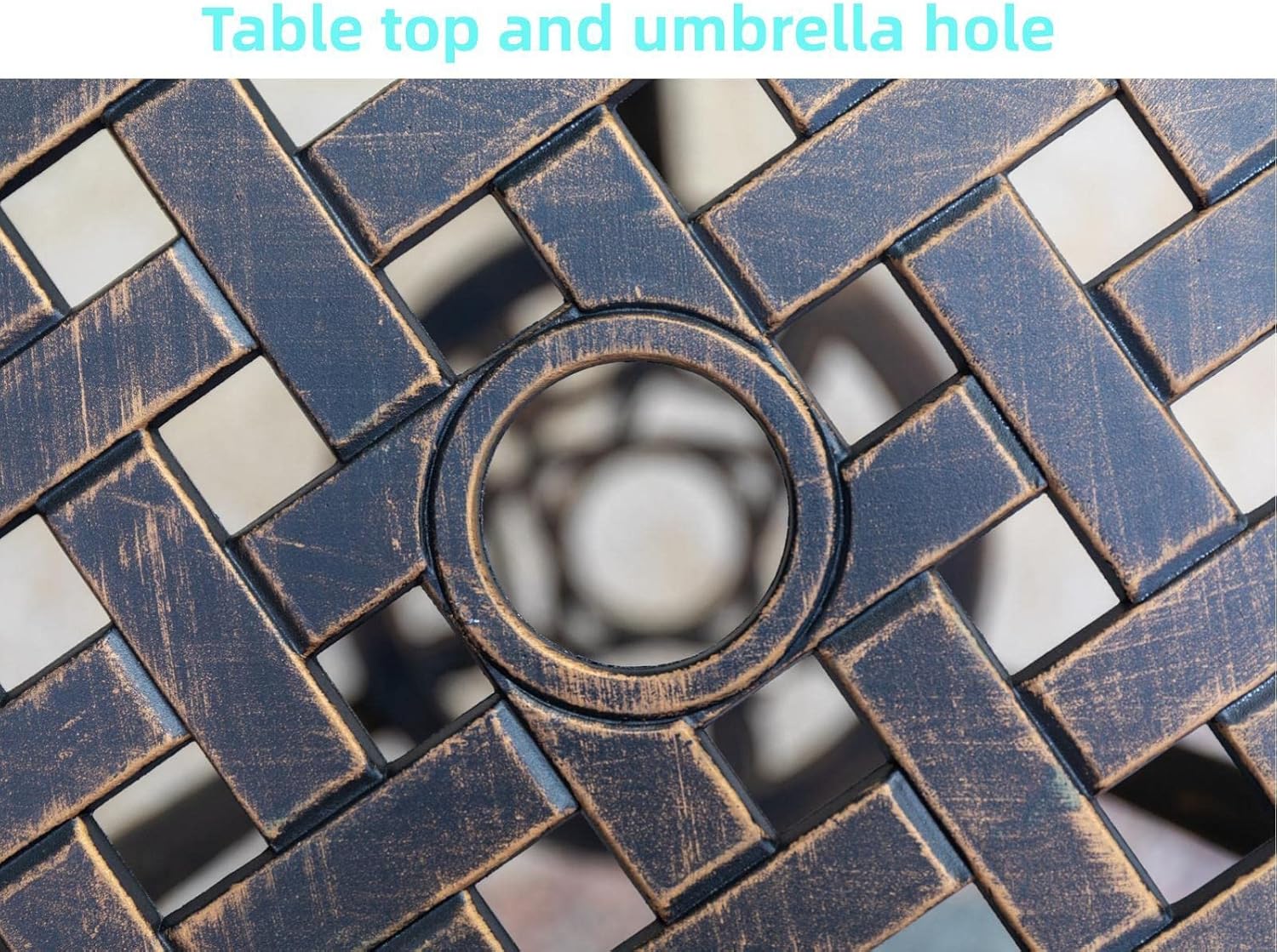طقم بيسترو خارجي من 3 قطع مصنو - مراجعة Outdoor Furniture Umbrella وسعره