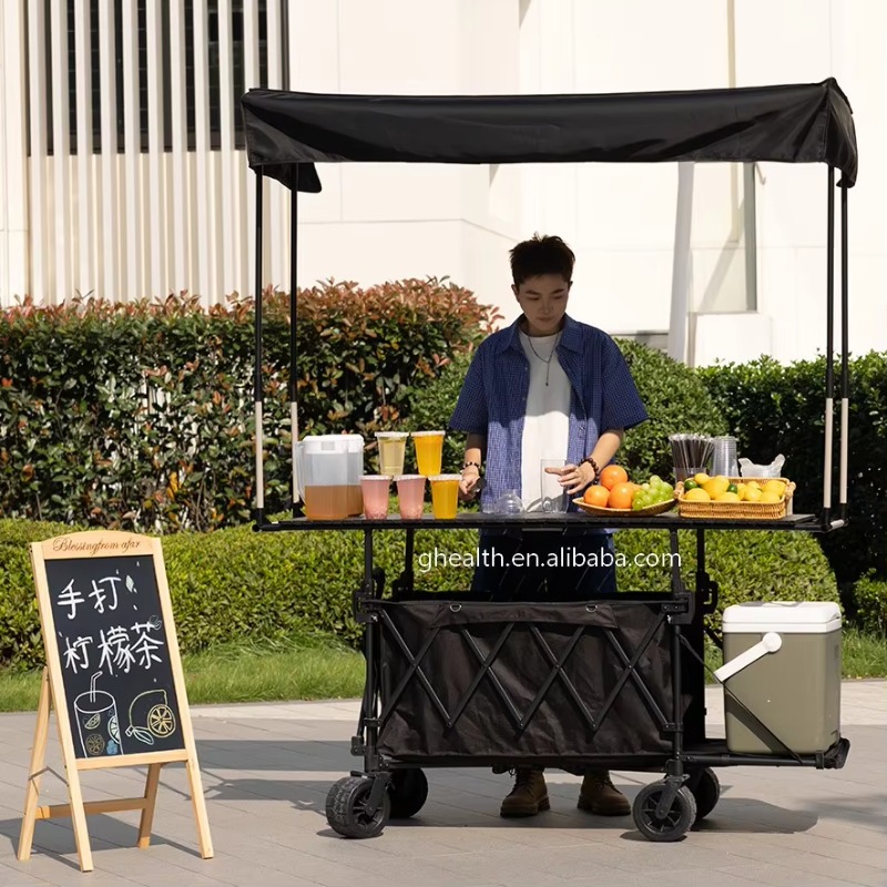 عربة طاولة فولاذية قابلة للطي  - مراجعة Folding Picnic Table وسعره