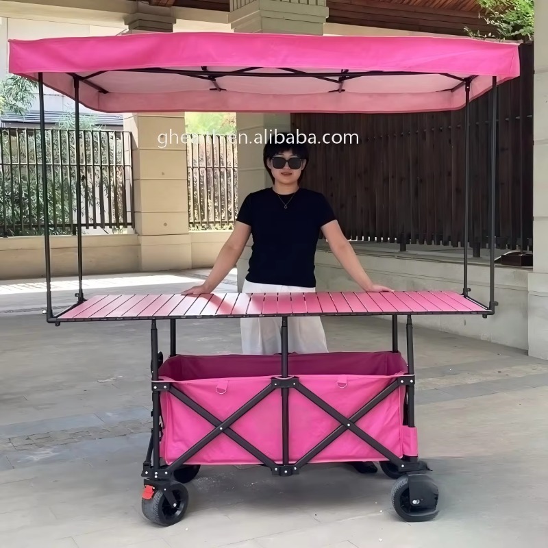 عربة طاولة فولاذية قابلة للطي  - مراجعة Folding Picnic Table وسعره