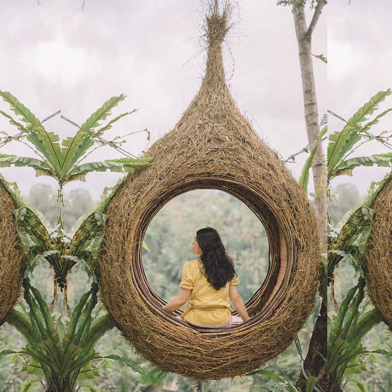 رائجة البيع بالي نمط عش الطيور - مراجعة Outdoor Furniture Bali Style وسعره