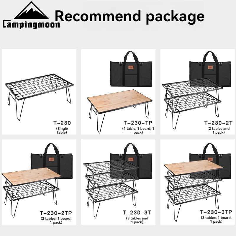 طاولة تخييم محمولة متعددة الوظ - مراجعة Folding Picnic Table وسعره