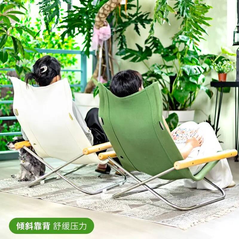 كرسي صالة قماشي قابل للطي بدون - مراجعة Outdoor Furniture Japanese Style وسعره