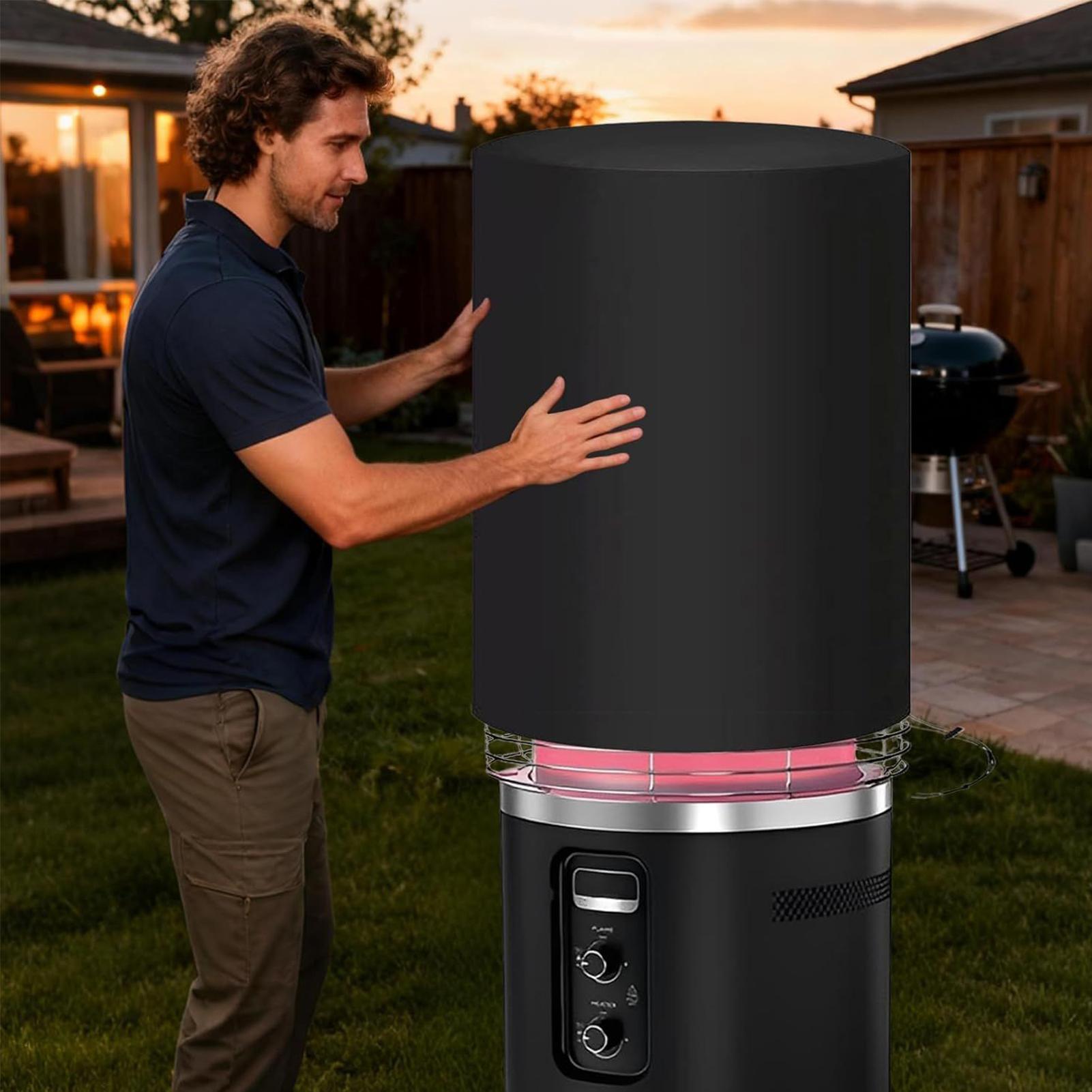 غطاء عمود موقد النار، متين ومق - مراجعة Outdoor Furniture Protector وسعره
